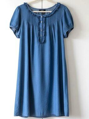 JFW Vintage Y2K-era Babydoll Denim Dress Size 22‎